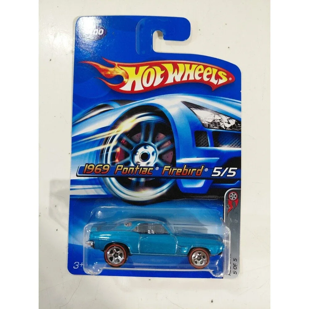 NIP Hot Wheels Red Line 1:64 Die Cast 1969 Pontiac Firebird Muscle Car B